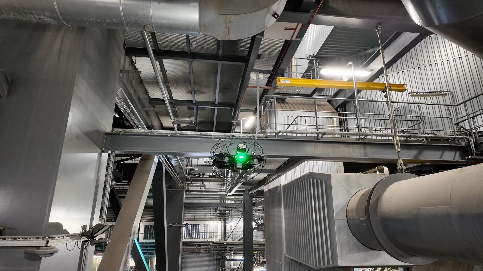 Drohneninspektion Industrieanlage